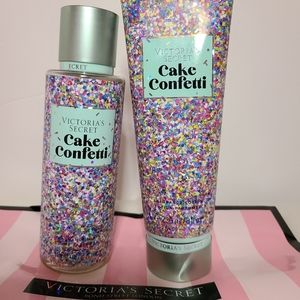 NWT Cake Confetti Victoria's Secret Retired Set